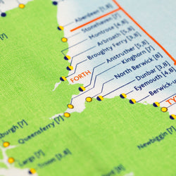 Rescue and Lifeboat Stats Tea Towel Set