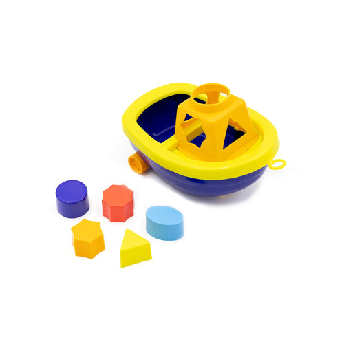 RNLI Bioplastic Boat Toy with Shapes