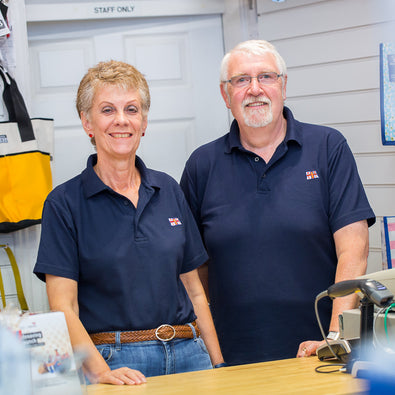 RNLI Flag Polo Shirt, Navy