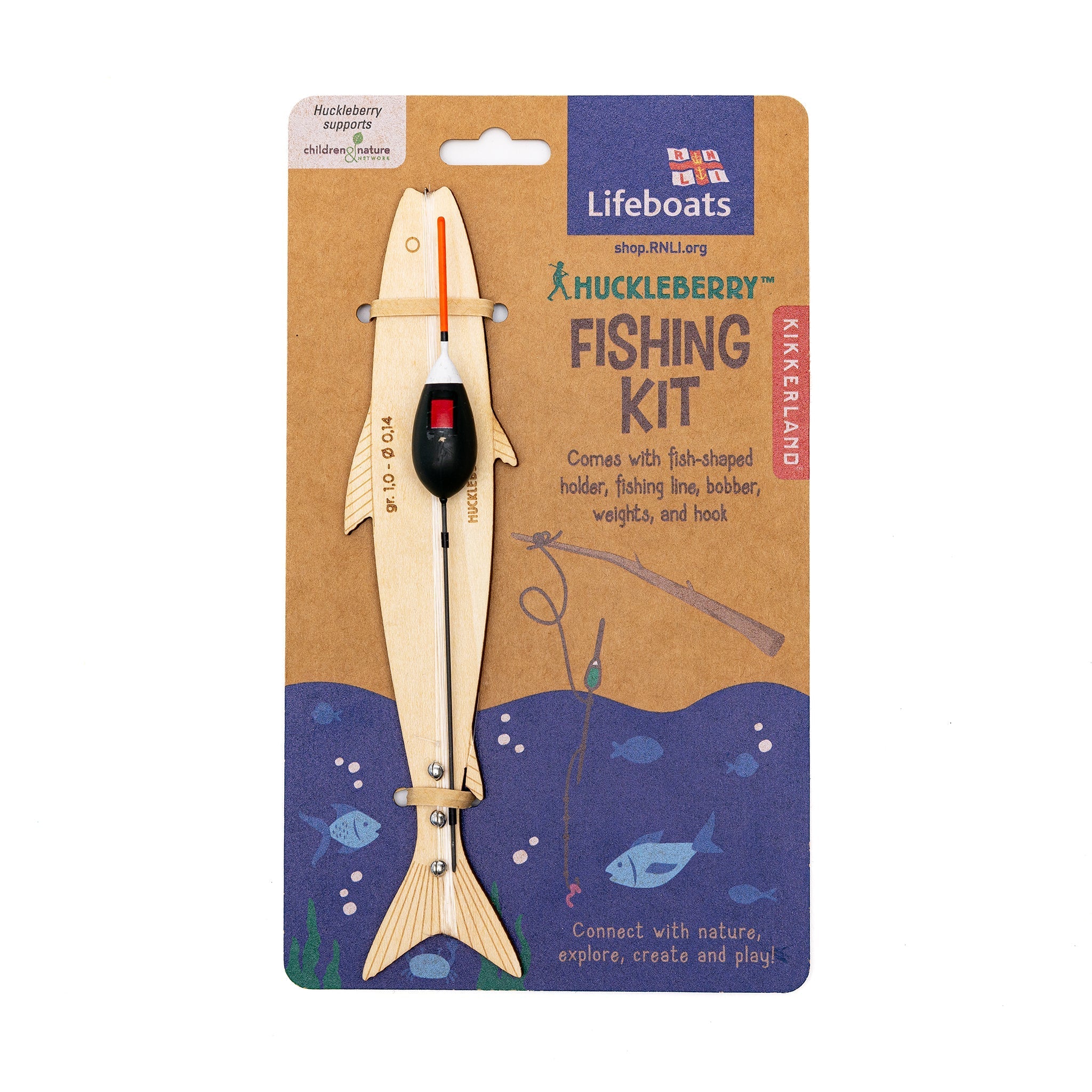 RNLI + Huckleberry Fishing Kit | RNLI Shop