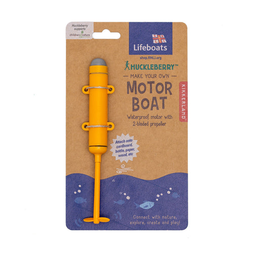 A yellow motor with propeller - for kids