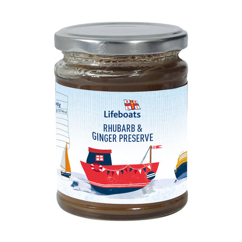 RNLI Rhubarb and Ginger Preserve