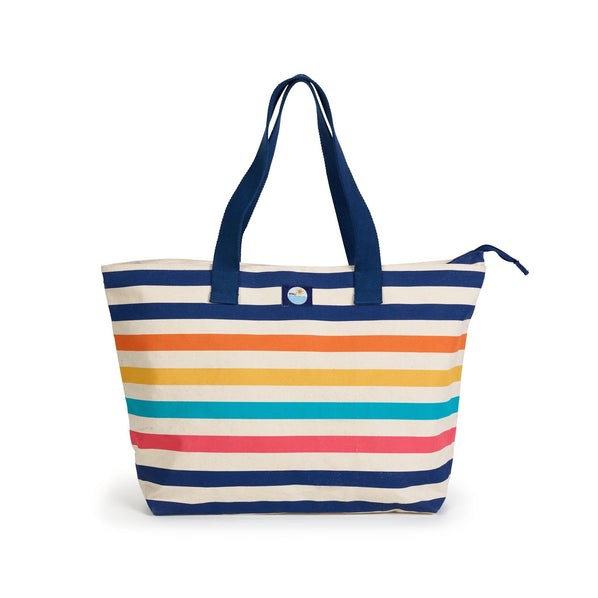 RNLI Stripe Cotton Beach Bag