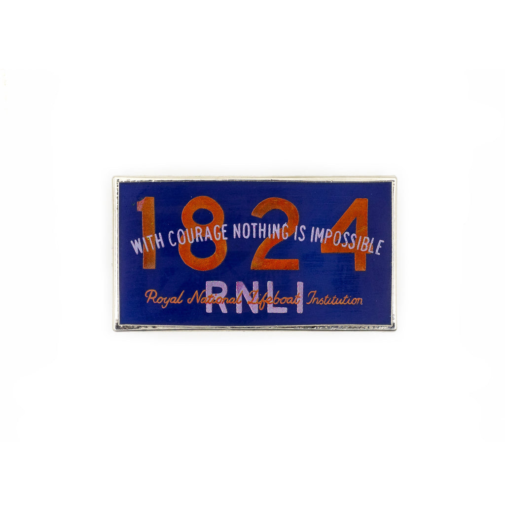 Since 1824 With Courage Badge | RNLI Shop