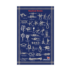 Tie Knots Tea Towel