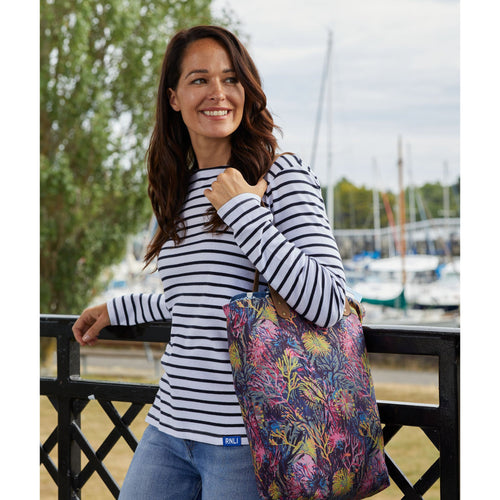 Women's RNLI Cotton Striped Top