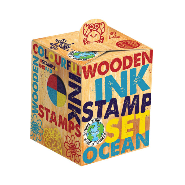 Wooden Ocean Stamp Set