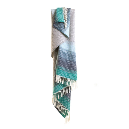 Woven Ombre Seaside Throw