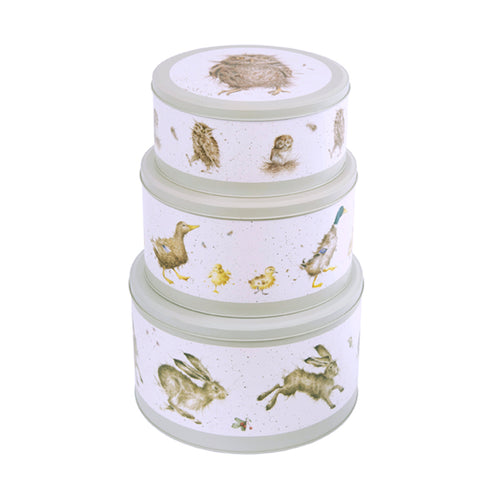 Wrendale Cake Tin Nest, Set of 3